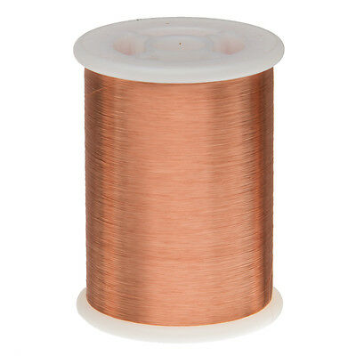 42 Awg Gauge Enameled Copper Magnet Wire 1.0 Lbs 51313' Length 0.0026" 155c Nat