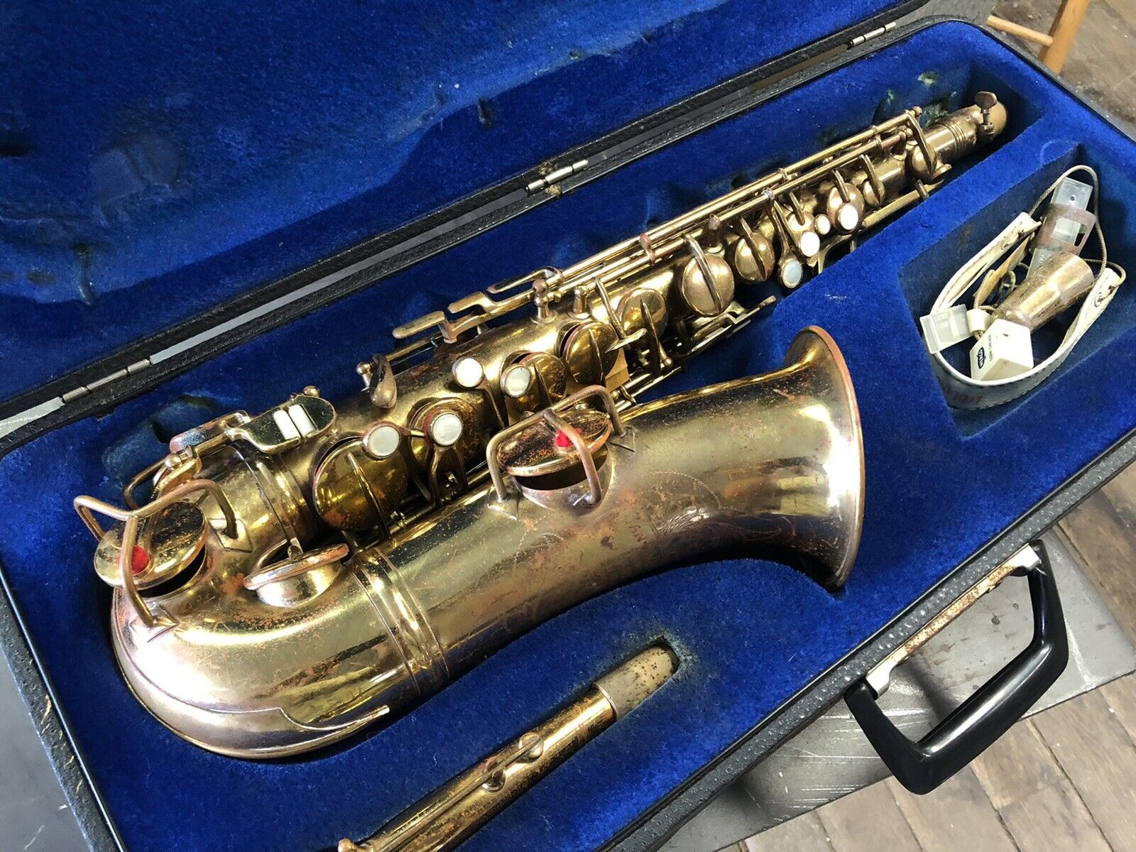 Vintage Pan American Conn Stencil Alto Saxophone