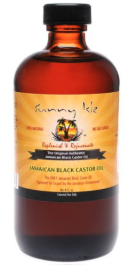 Sunny Isle™ 100% Pure Jamaican Black Castor Oil Organic Cold Pressed Natural 2oz