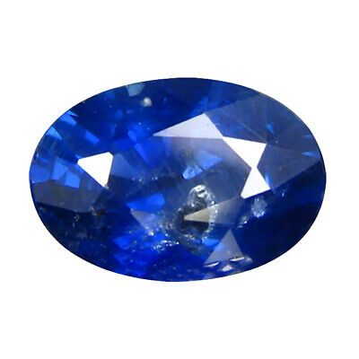 1.49 Ct Dazzling Natural Earth Mined Deep Royal Blue Sapphire Cab Madagascar