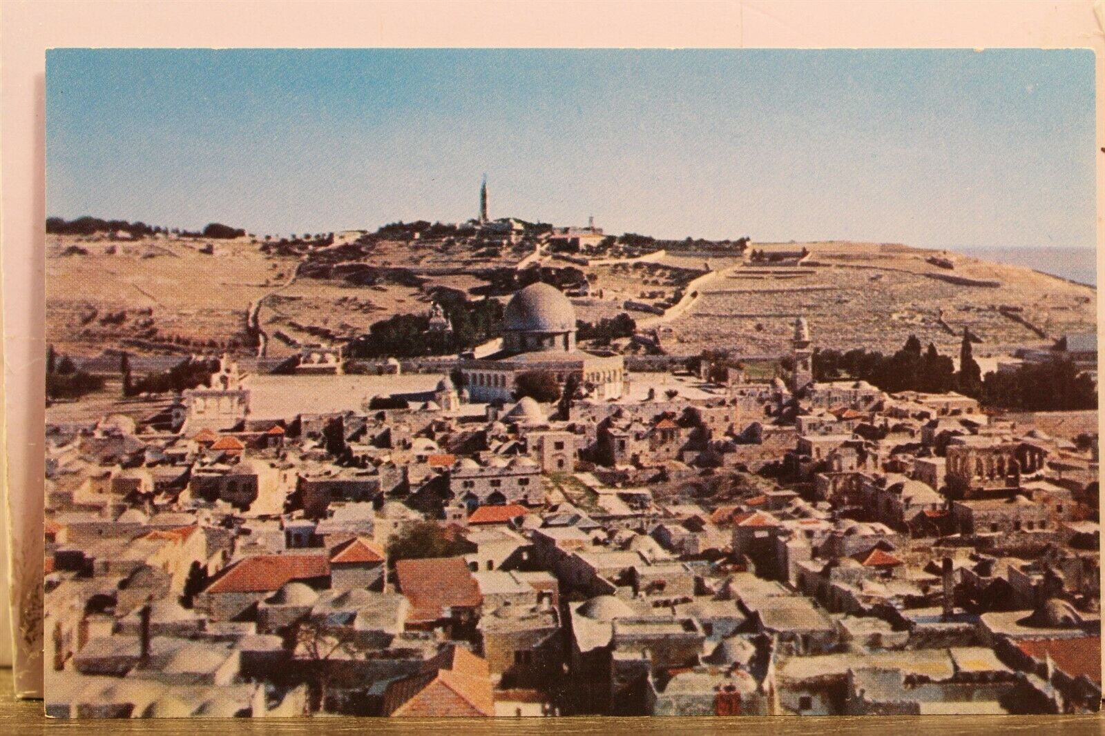 Israel Jerusalem General Postcard Old Vintage Card View Standard Souvenir Postal