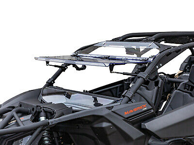 Superatv 3-in-1 Flip Windshield For Can-am Maverick X3 (64" Or 72")