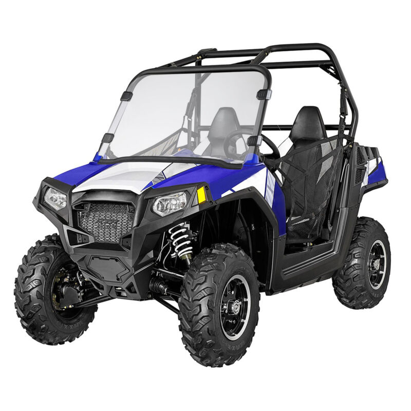 Full Clear Front Windshield 1/5'' Thick For 09-13 Polaris Rzr 570 800 S Utv 900